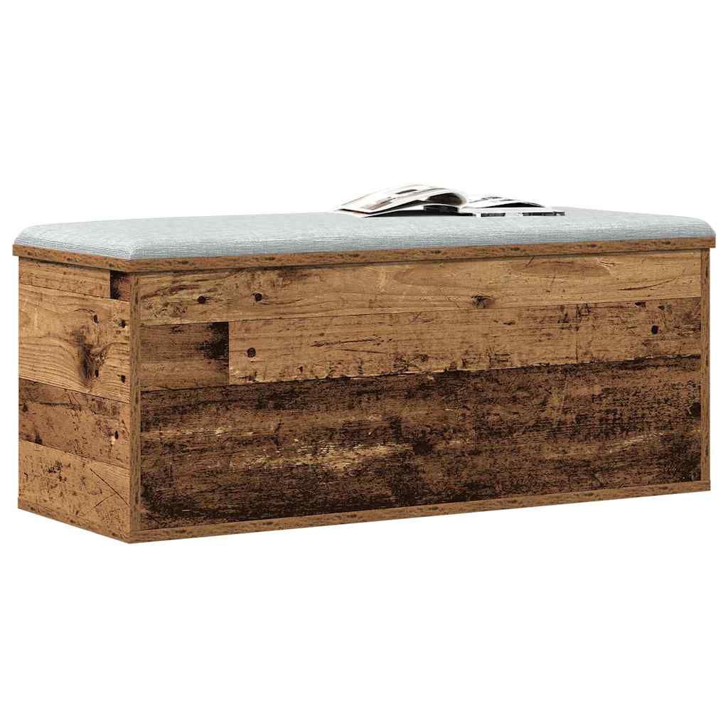 Κουτί αποθήκευσης Παλιό Ξύλο 90 x 35 x 35 cm Επεξεργασμένο ξύλο