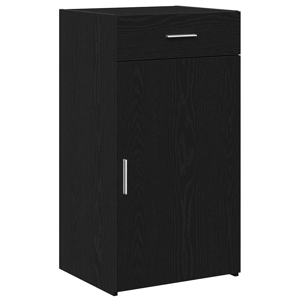 Πλαϊνό γραφείο με συρτάρι Μαύρη Οξυά 50 x 42,5 x 93 εκ. - Pakobazaar
