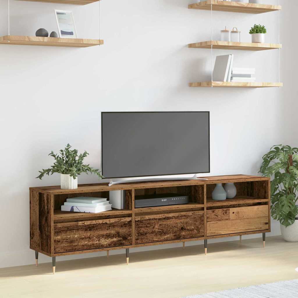 Ντουλάπι TV Παλιό Ξύλο 150 x 30 x 45 εκ Επεξεργασμένο ξύλο - Pakobazaar