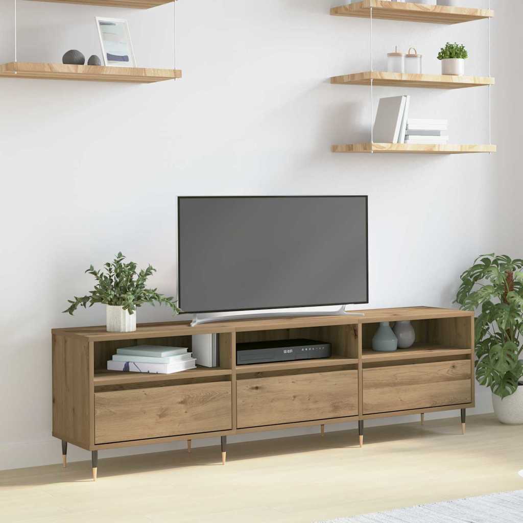 Ντουλάπι TV Artisan Oak 150 x 30 x 45 εκ Επεξεργασμένο ξύλο - Pakobazaar