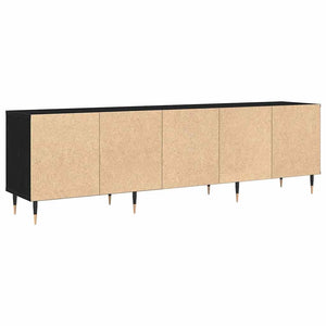 Ντουλάπι TV 150 x 30 x 45 εκ Μαύρη Οξυά Επεξεργασμένο Ξύλο