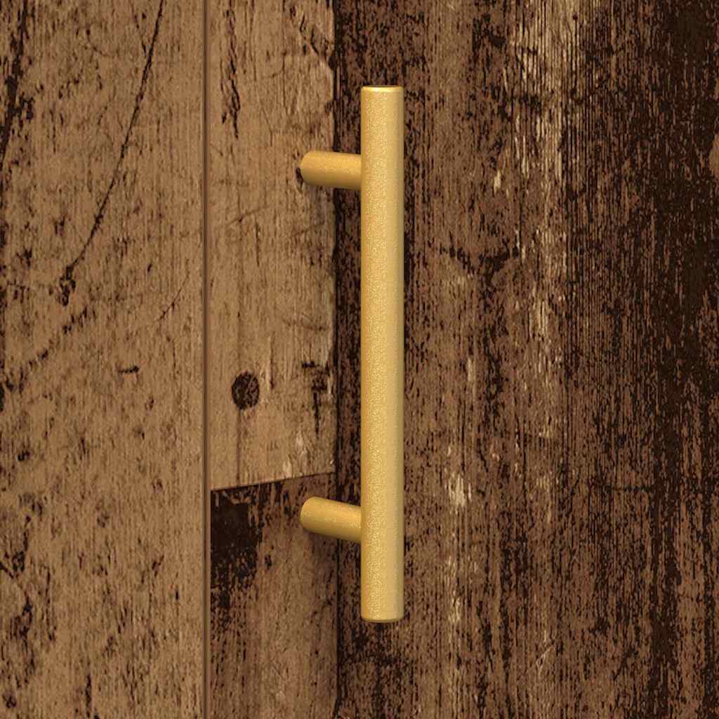 Πλαϊνό γραφείο Παλιό ξύλο 90 x 34 x 80 εκ. Επεξεργασμένο ξύλο