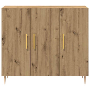 Πλαϊνό γραφείο Artisan Oak 90 x 34 x 80 εκ. Επεξεργασμένο Ξύλο