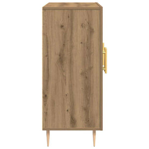 Πλαϊνό γραφείο Artisan Oak 90 x 34 x 80 εκ. Επεξεργασμένο Ξύλο