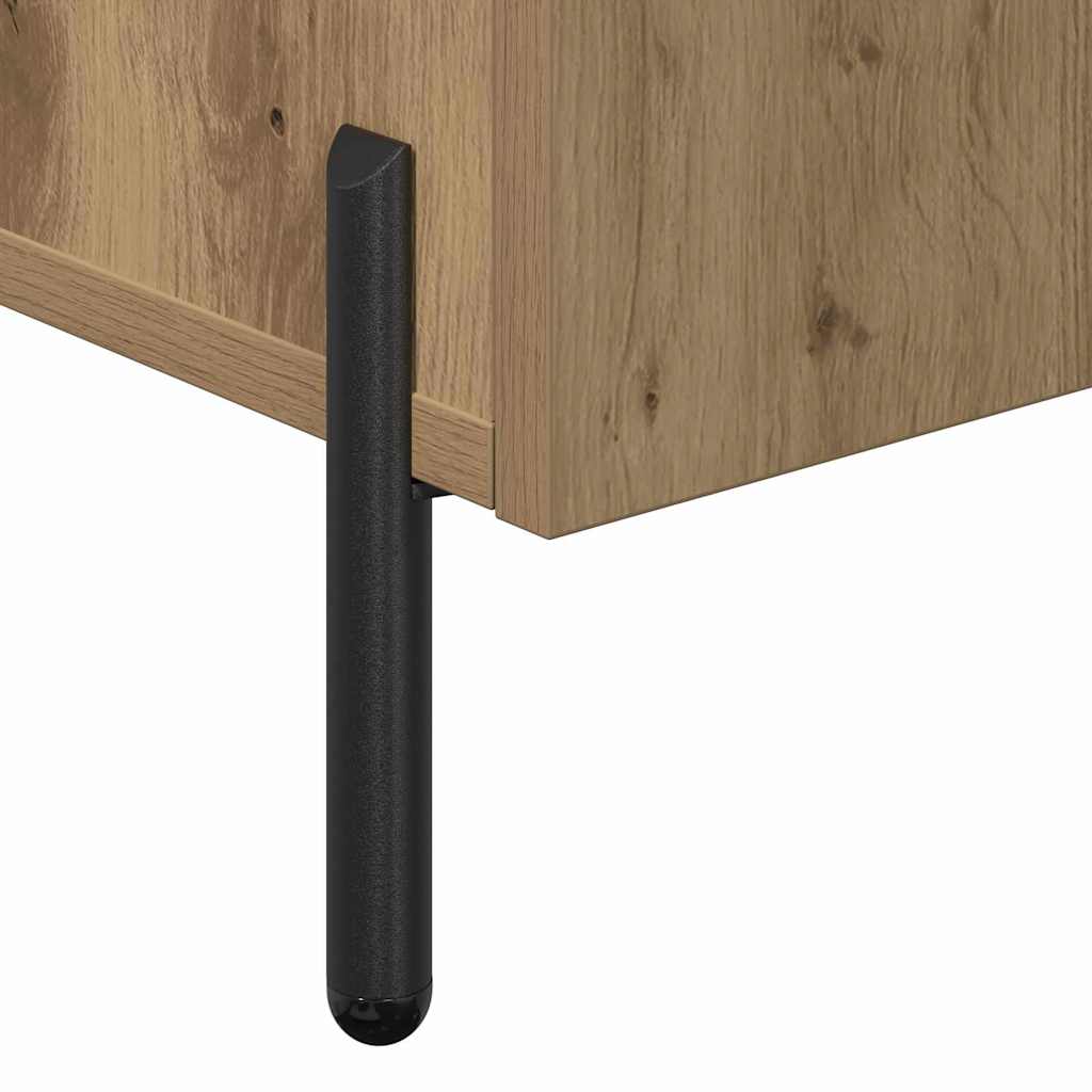 Πλαϊνό γραφείο Artisan Oak 90 x 34 x 80 εκ. Επεξεργασμένο ξύλο