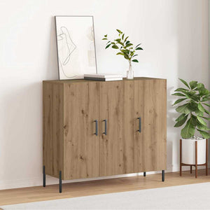 Πλαϊνό γραφείο Artisan Oak 90 x 34 x 80 εκ. Επεξεργασμένο Ξύλο