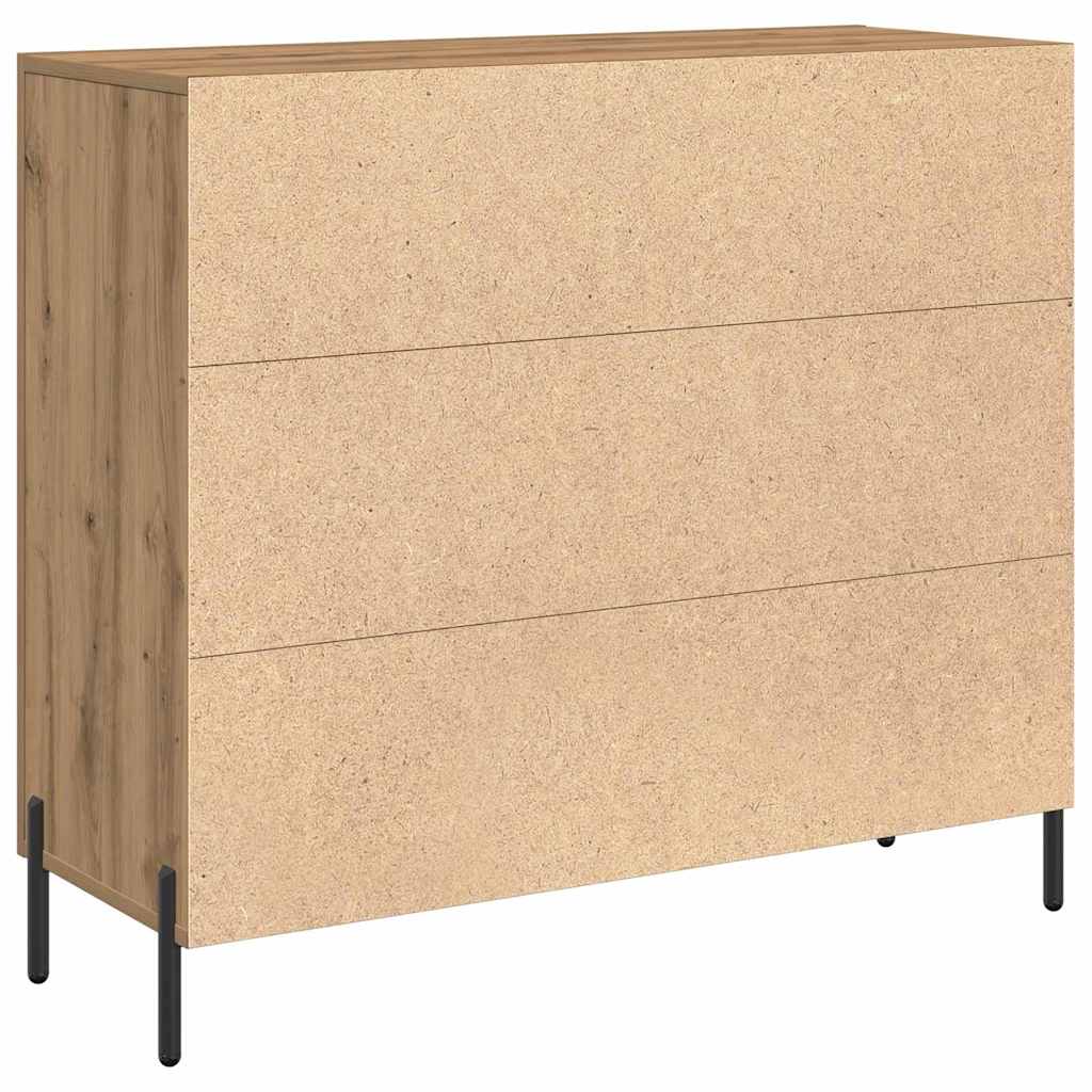 Πλαϊνό γραφείο Artisan Oak 90 x 34 x 80 εκ. Επεξεργασμένο ξύλο