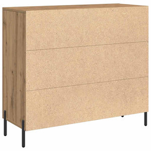 Πλαϊνό γραφείο Artisan Oak 90 x 34 x 80 εκ. Επεξεργασμένο Ξύλο