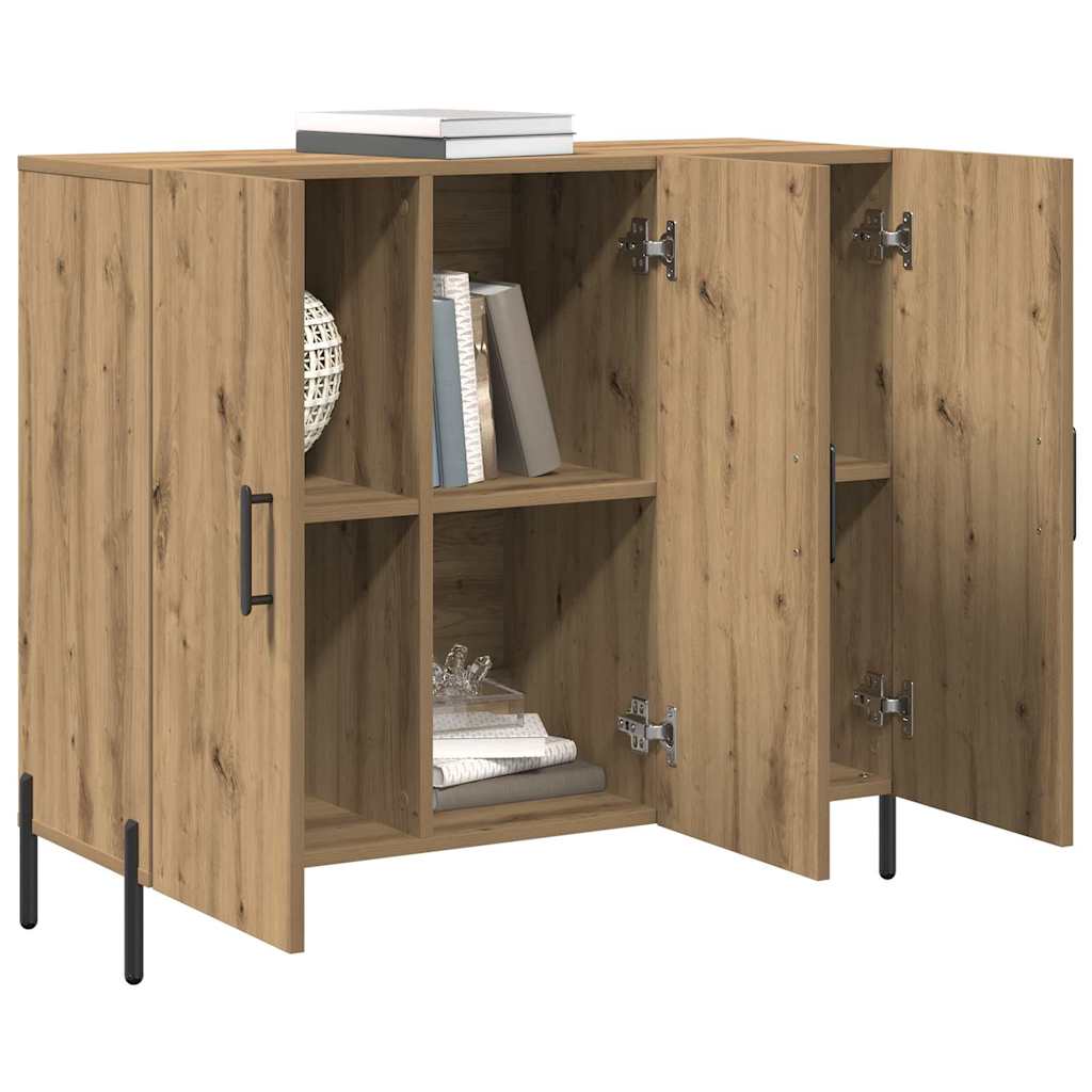 Πλαϊνό γραφείο Artisan Oak 90 x 34 x 80 εκ. Επεξεργασμένο ξύλο