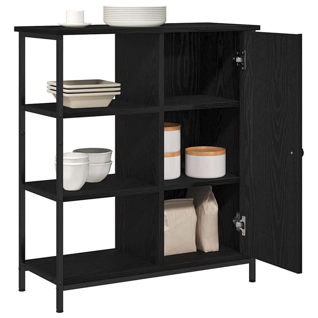 Πλαϊνό γραφείο Μαύρη Οξυά 70 x 30 x 80 εκ.