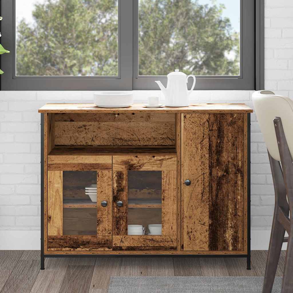 Πλαϊνό γραφείο Παλιό ξύλο 100 x 35 x 75 εκ. - Pakobazaar