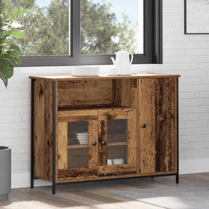 Πλαϊνό γραφείο Παλιό ξύλο 100 x 35 x 75 εκ. - Pakobazaar
