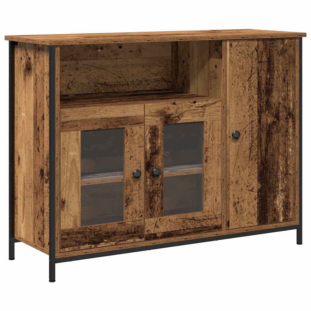Πλαϊνό γραφείο Παλιό ξύλο 100 x 35 x 75 εκ. - Pakobazaar