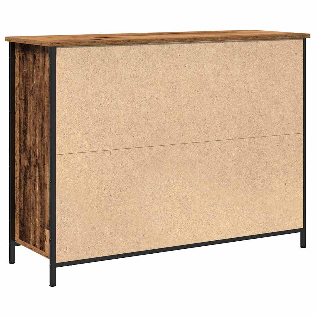 Πλαϊνό γραφείο Παλιό ξύλο 100 x 35 x 75 εκ. - Pakobazaar
