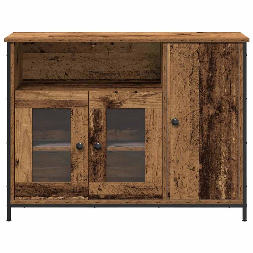 Πλαϊνό γραφείο Παλιό ξύλο 100 x 35 x 75 εκ. - Pakobazaar