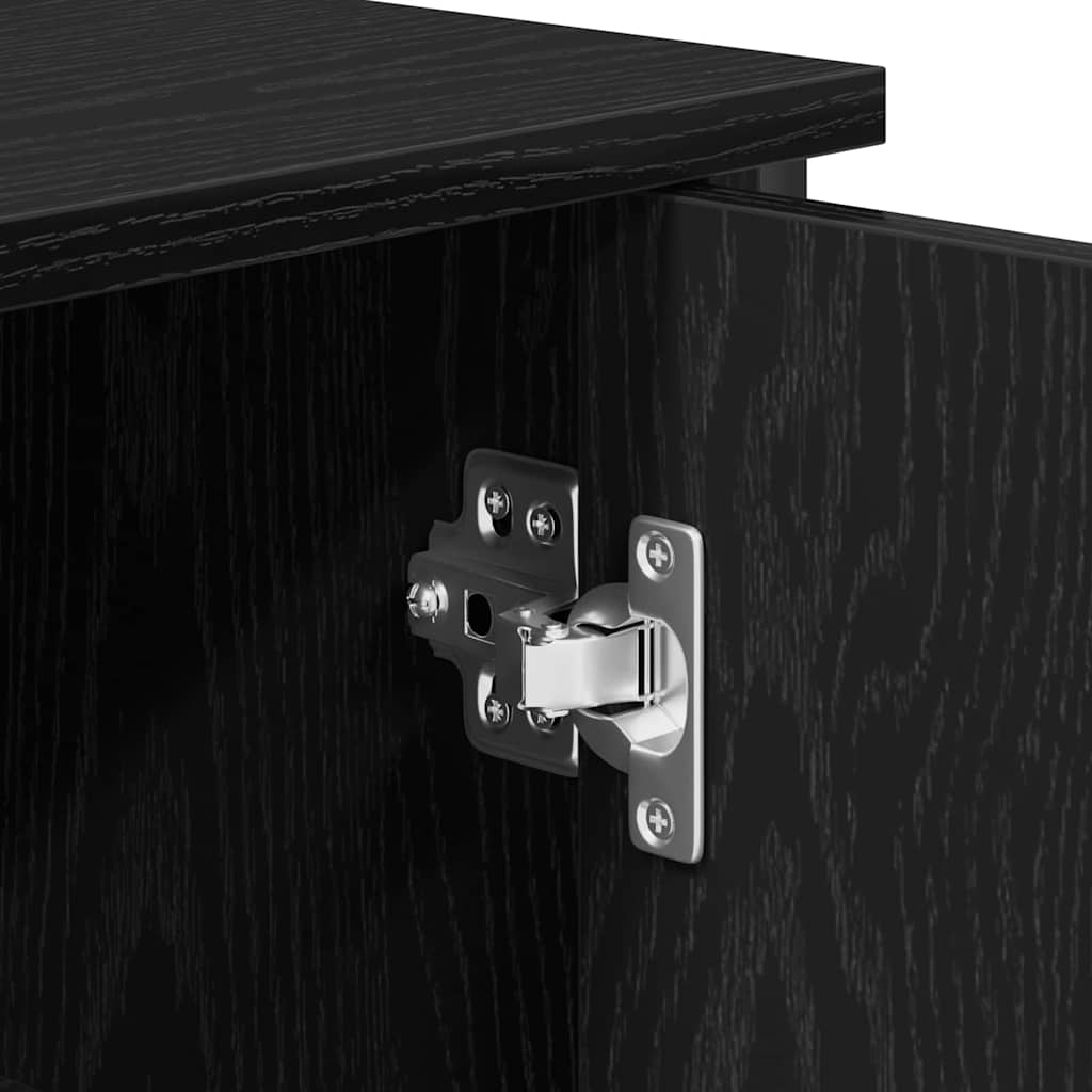 Πλαϊνό γραφείο Μαύρη Οξυά 100 x 35 x 75 εκ. - Pakobazaar
