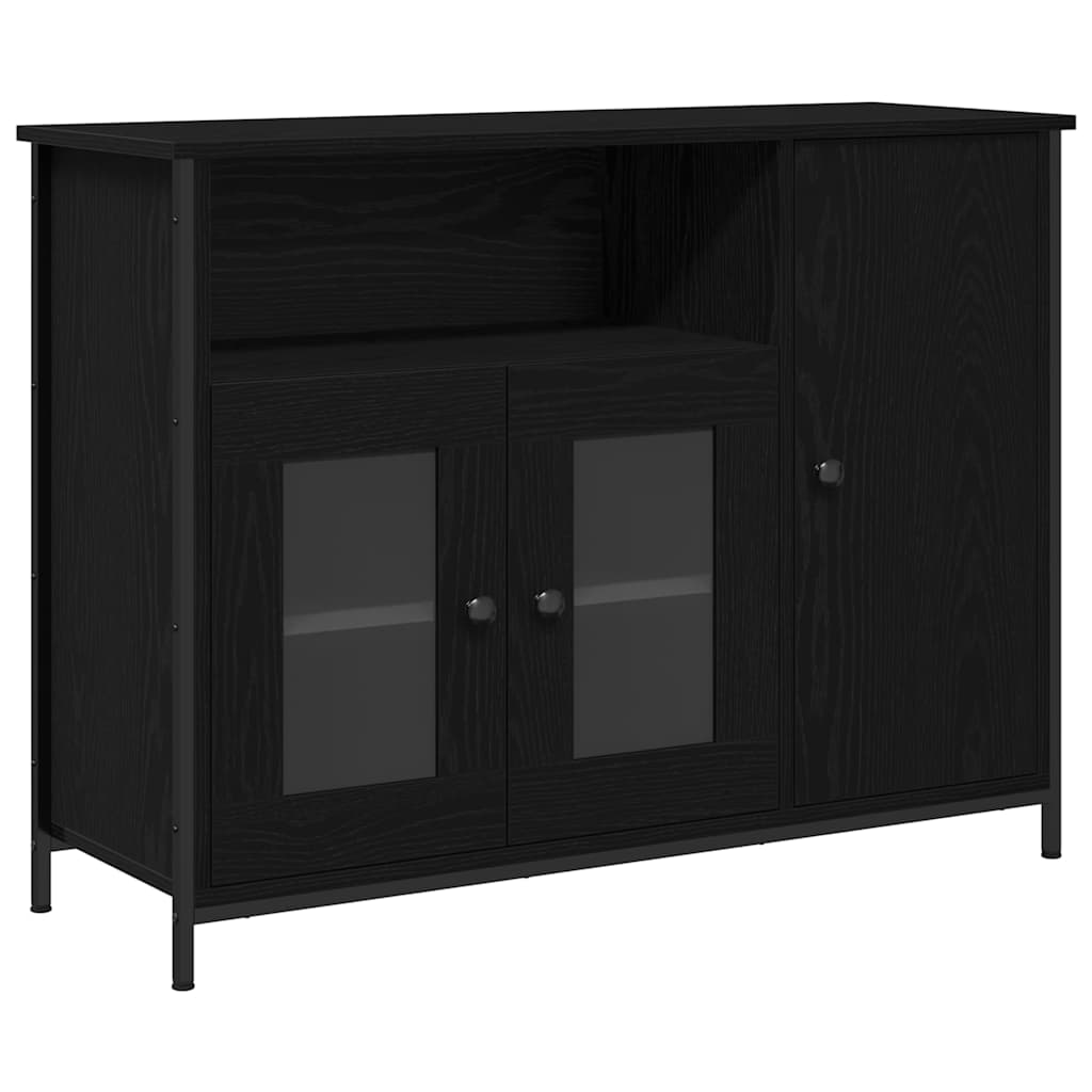 Πλαϊνό γραφείο Μαύρη Οξυά 100 x 35 x 75 εκ. - Pakobazaar