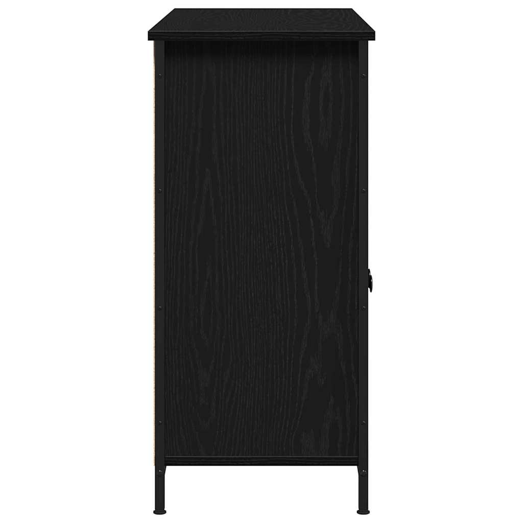 Πλαϊνό γραφείο Μαύρη Οξυά 100 x 35 x 75 εκ. - Pakobazaar