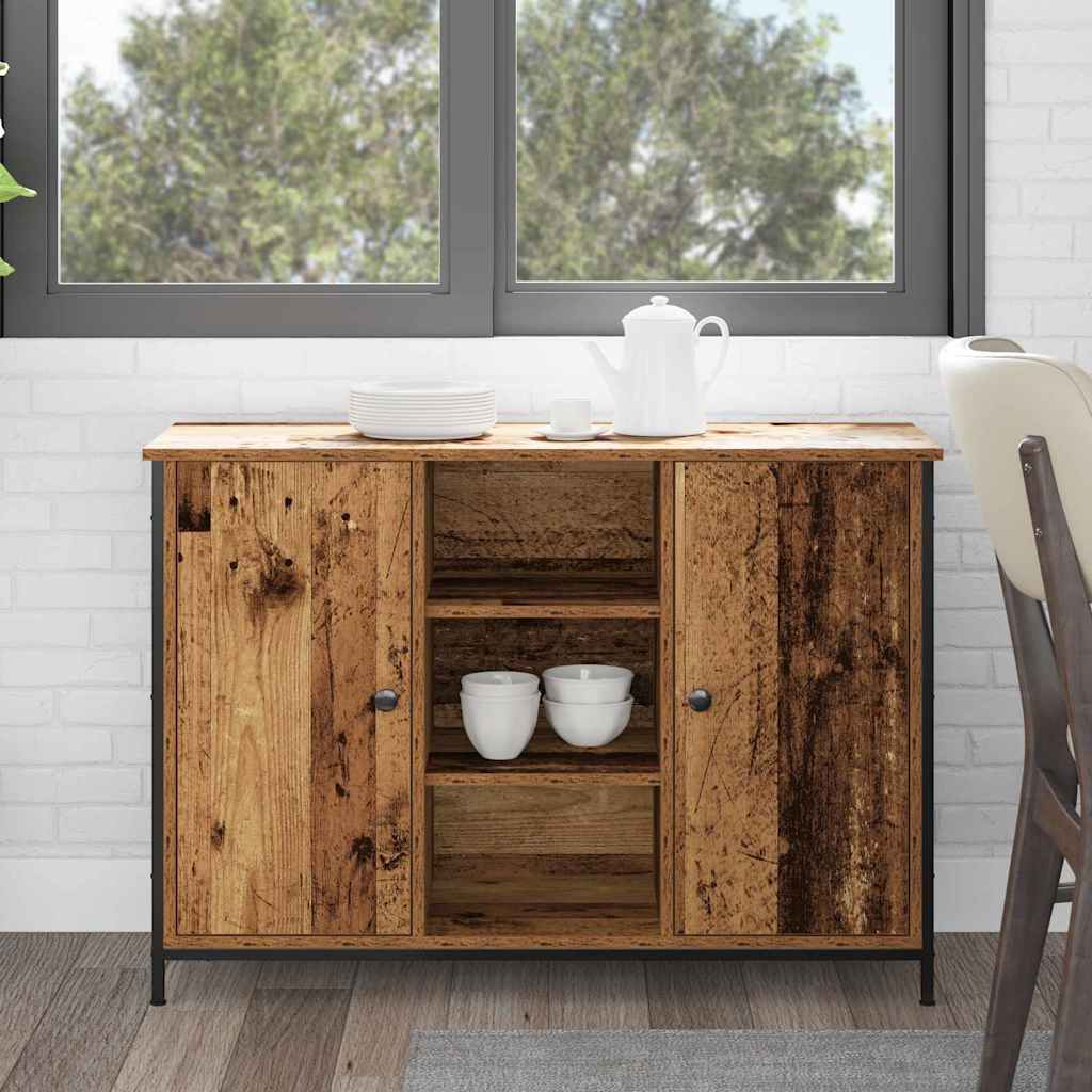 Πλαϊνό γραφείο Παλιό ξύλο 100 x 35 x 70 εκ.