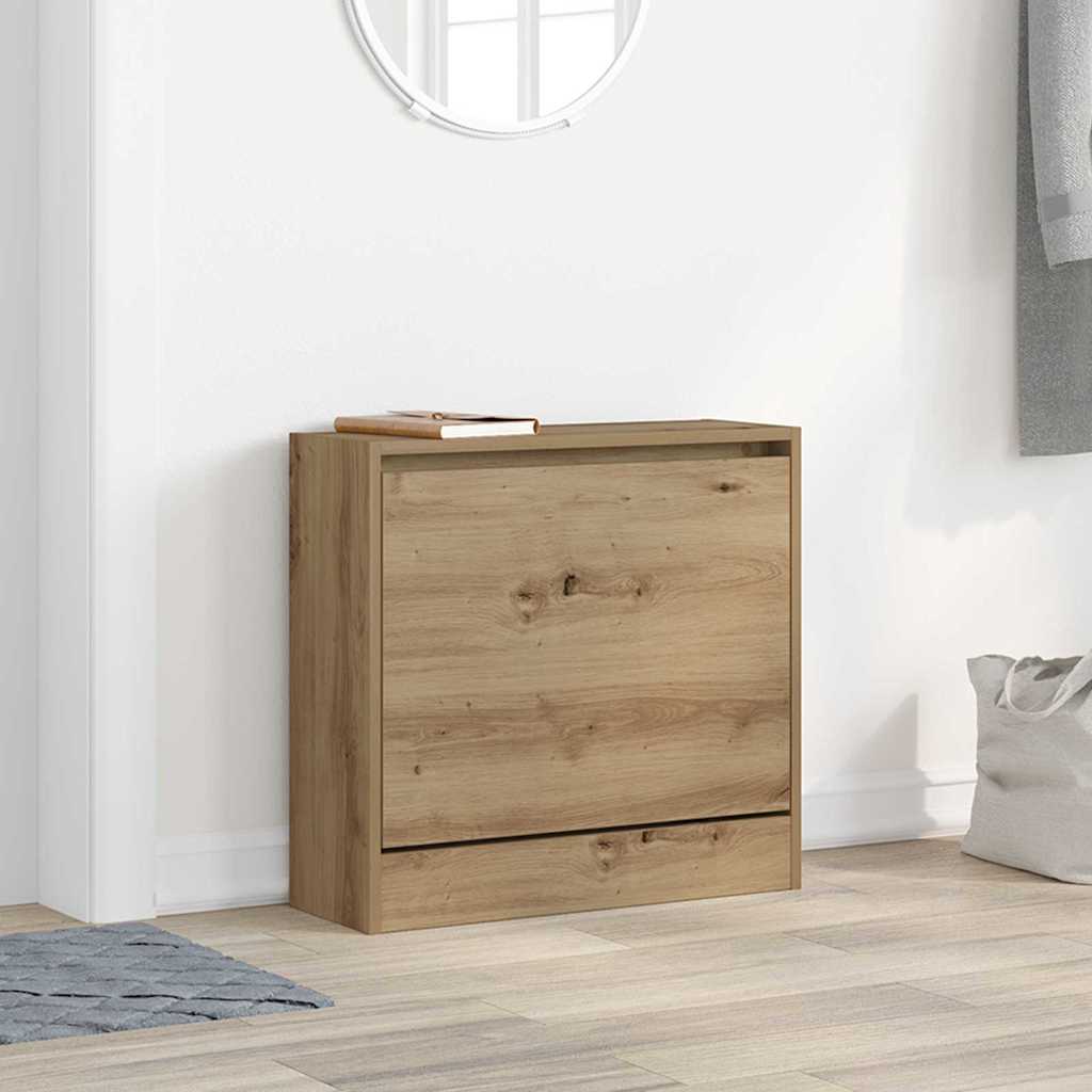 Ντουλάπα Παπουτσιών με ράφι Artisan Oak 60 x 21 x 57 cm - Pakobazaar