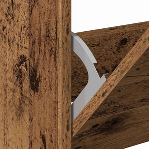 Ντουλάπα Παπουτσιών 80 x 21 x 125,5 cm Επεξεργασμένο Ξύλο