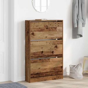 Ντουλάπα Παπουτσιών 80 x 21 x 125,5 cm Επεξεργασμένο Ξύλο