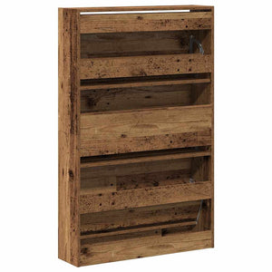 Ντουλάπα Παπουτσιών 80 x 21 x 125,5 cm Επεξεργασμένο Ξύλο