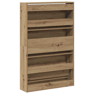Ντουλάπα Παπουτσιών με ράφι Artisan Oak 80 x 21 x 125,5 cm - Pakobazaar