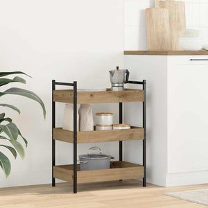 Καρότσι Κουζίνας Artisan Oak 50 x 30 x 70 εκ. - Pakobazaar