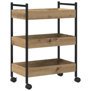 Καρότσι Κουζίνας Artisan Oak 50 x 30 x 70 εκ. - Pakobazaar