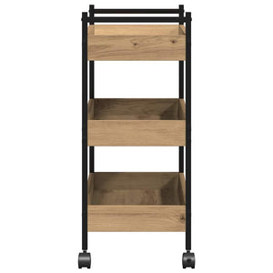 Καρότσι Κουζίνας Artisan Oak 50 x 30 x 70 εκ. - Pakobazaar