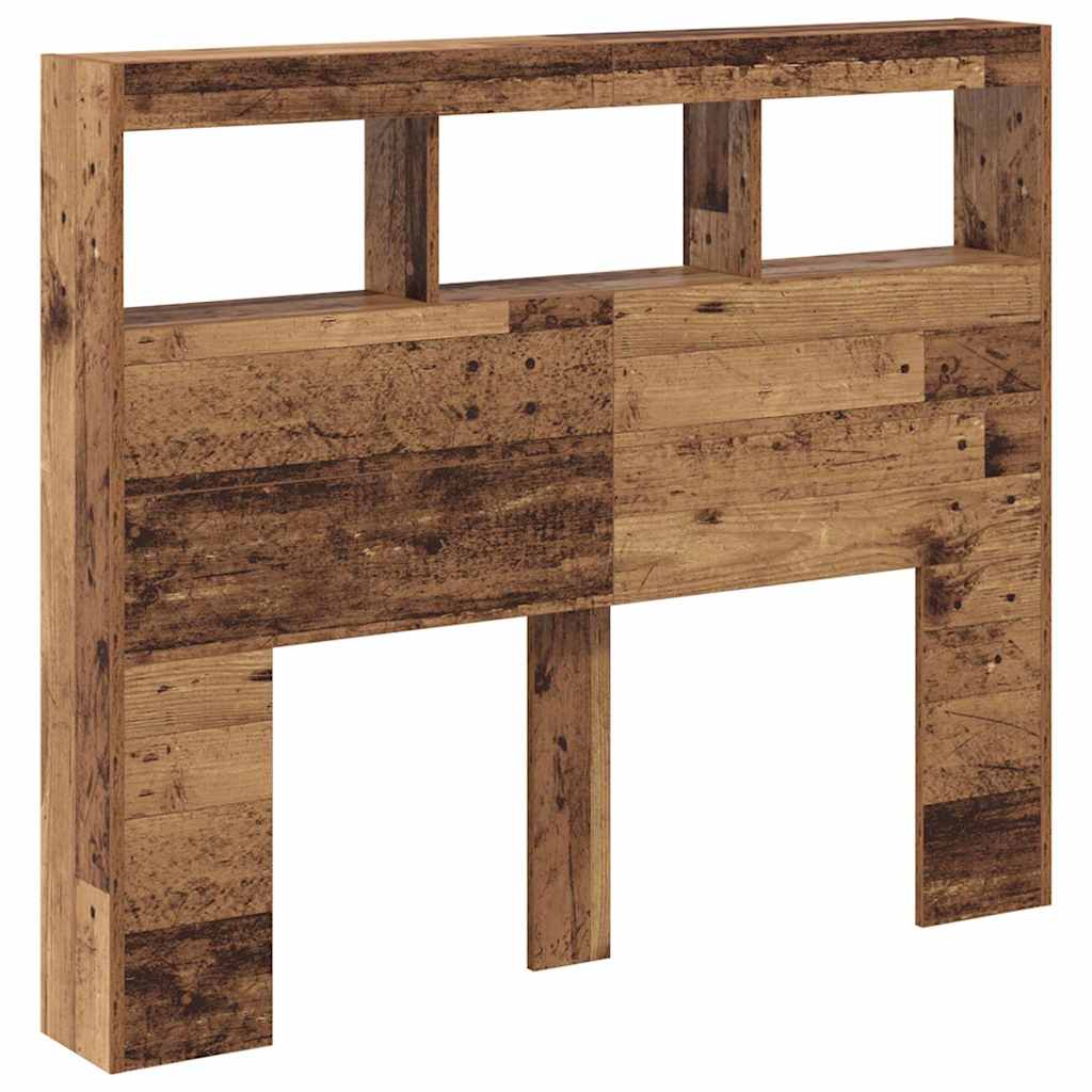 Κεφαλάρι Παλιό Ξύλο 120 x 17 x 102 cm Επεξεργασμένο ξύλο - Pakobazaar