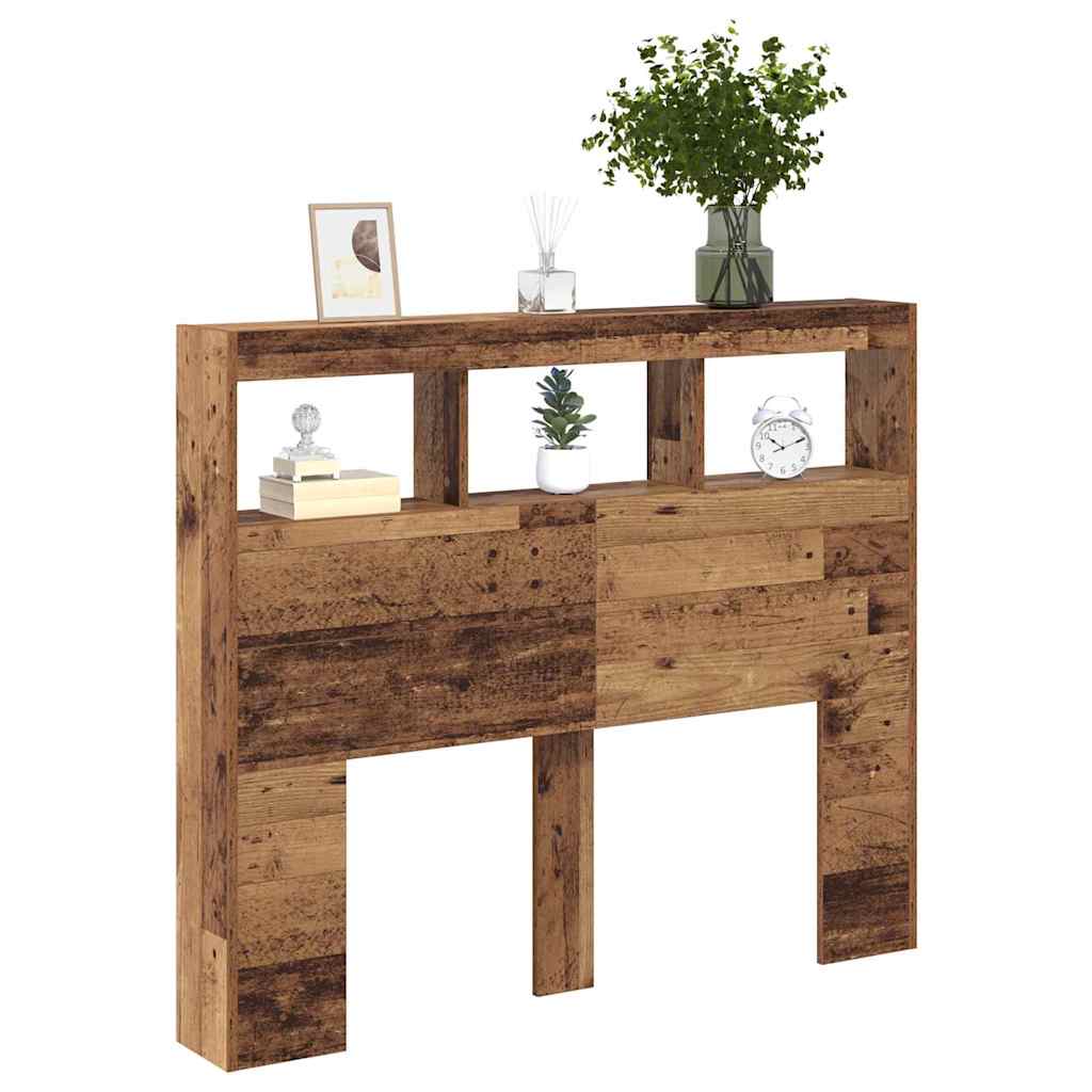 Κεφαλάρι Παλιό Ξύλο 120 x 17 x 102 cm Επεξεργασμένο ξύλο - Pakobazaar
