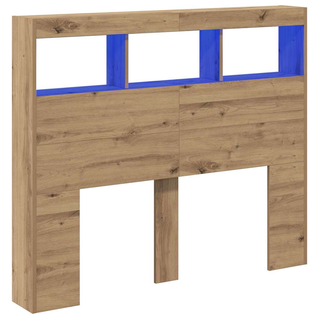 Κεφαλάρι Artisan Oak 120 x 17 x 102 cm Επεξεργασμένο ξύλο - Pakobazaar