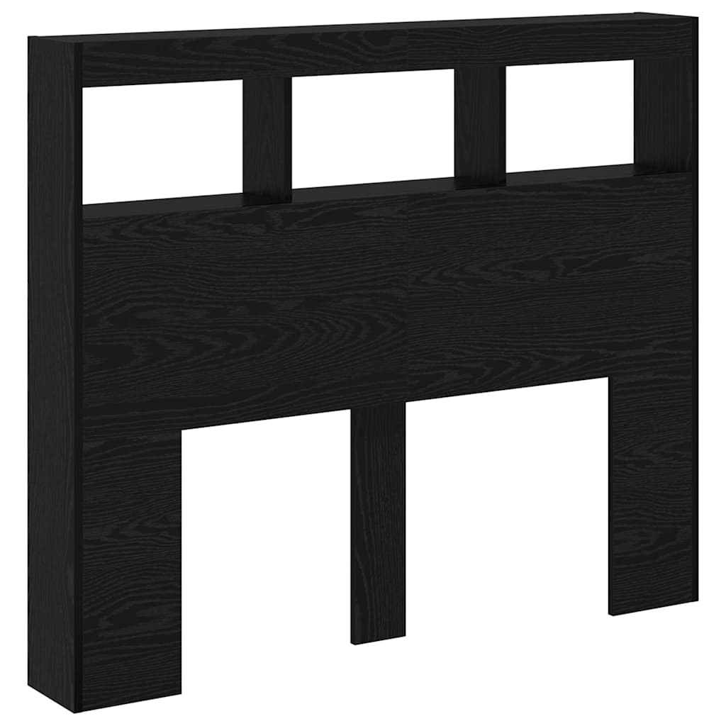 Κεφαλάρι Μαύρη Οξυά 120 x 17 x 102 cm Επεξεργασμένο ξύλο - Pakobazaar