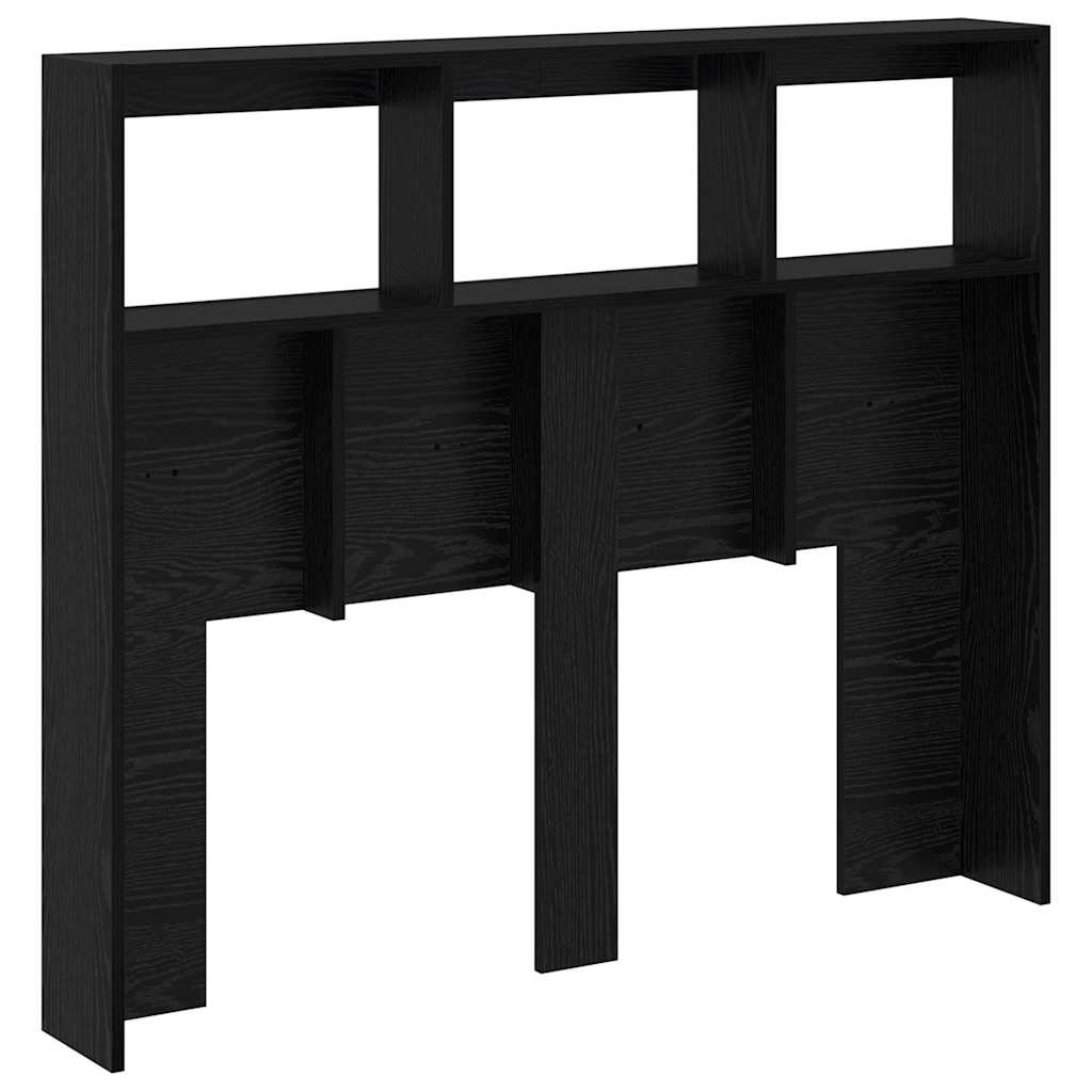 Κεφαλάρι Μαύρη Οξυά 120 x 17 x 102 cm Επεξεργασμένο ξύλο - Pakobazaar