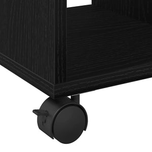 Κοντρόλ Τραπέζι Μαύρη δρυς 50 x 30 x 55 εκ. Επεξεργασμένο ξύλο - Pakobazaar