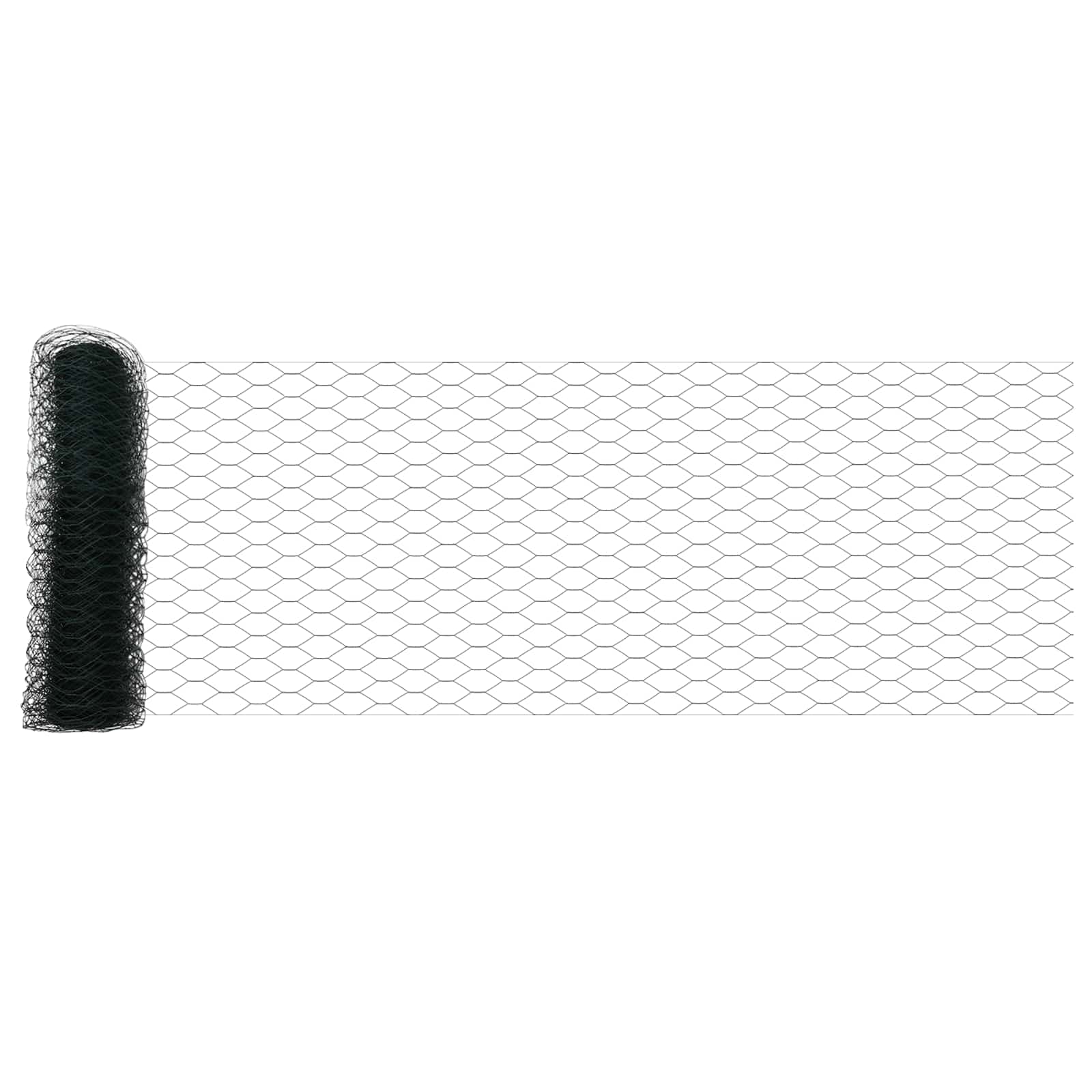 Φράχτης Εξαγώνου Πράσινο 0,8 x 10 m PVC