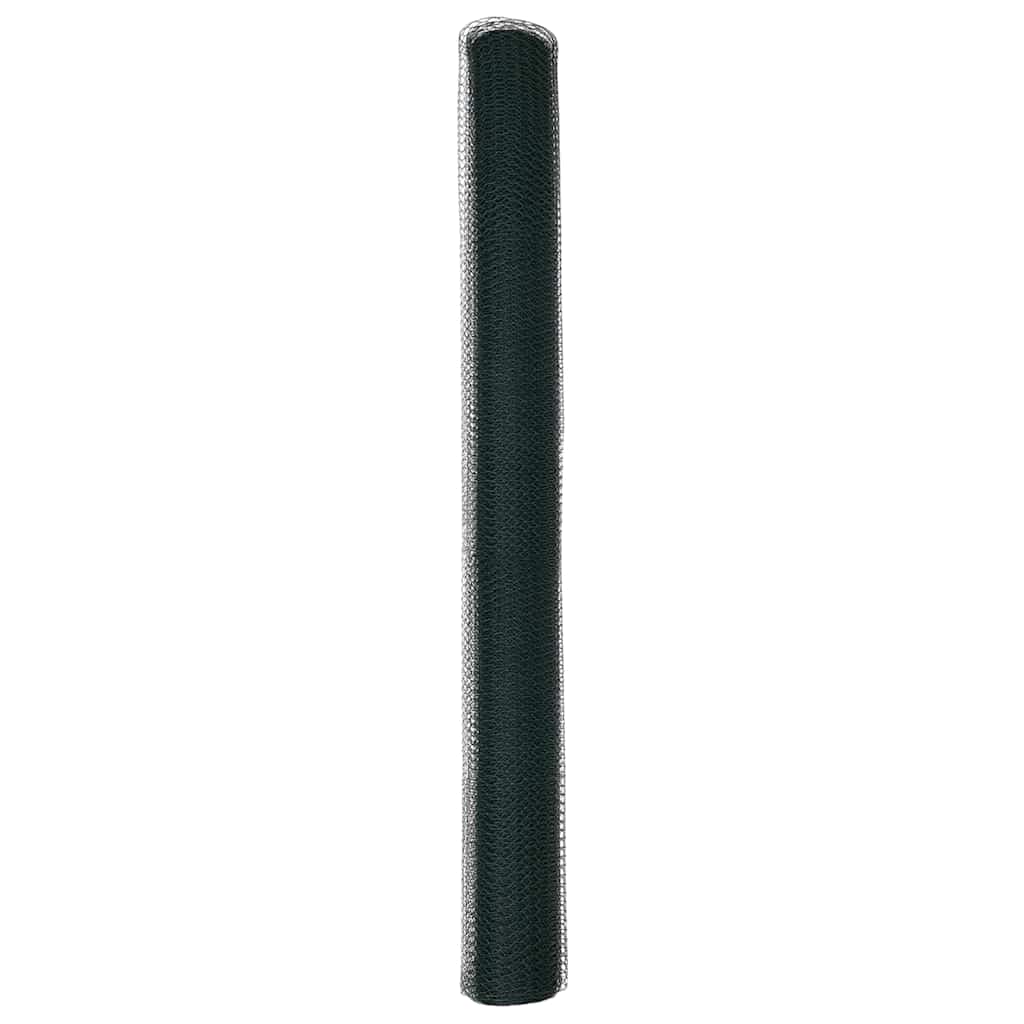 Φράχτης Εξαγώνου Πράσινο 1,5 x 10 m PVC