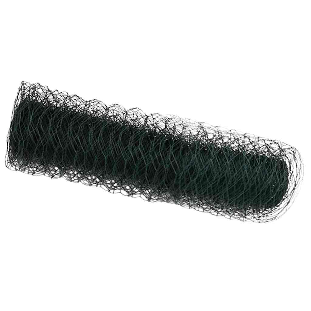 Φράχτης Εξαγώνου Πράσινο 0,8 x 25 m PVC