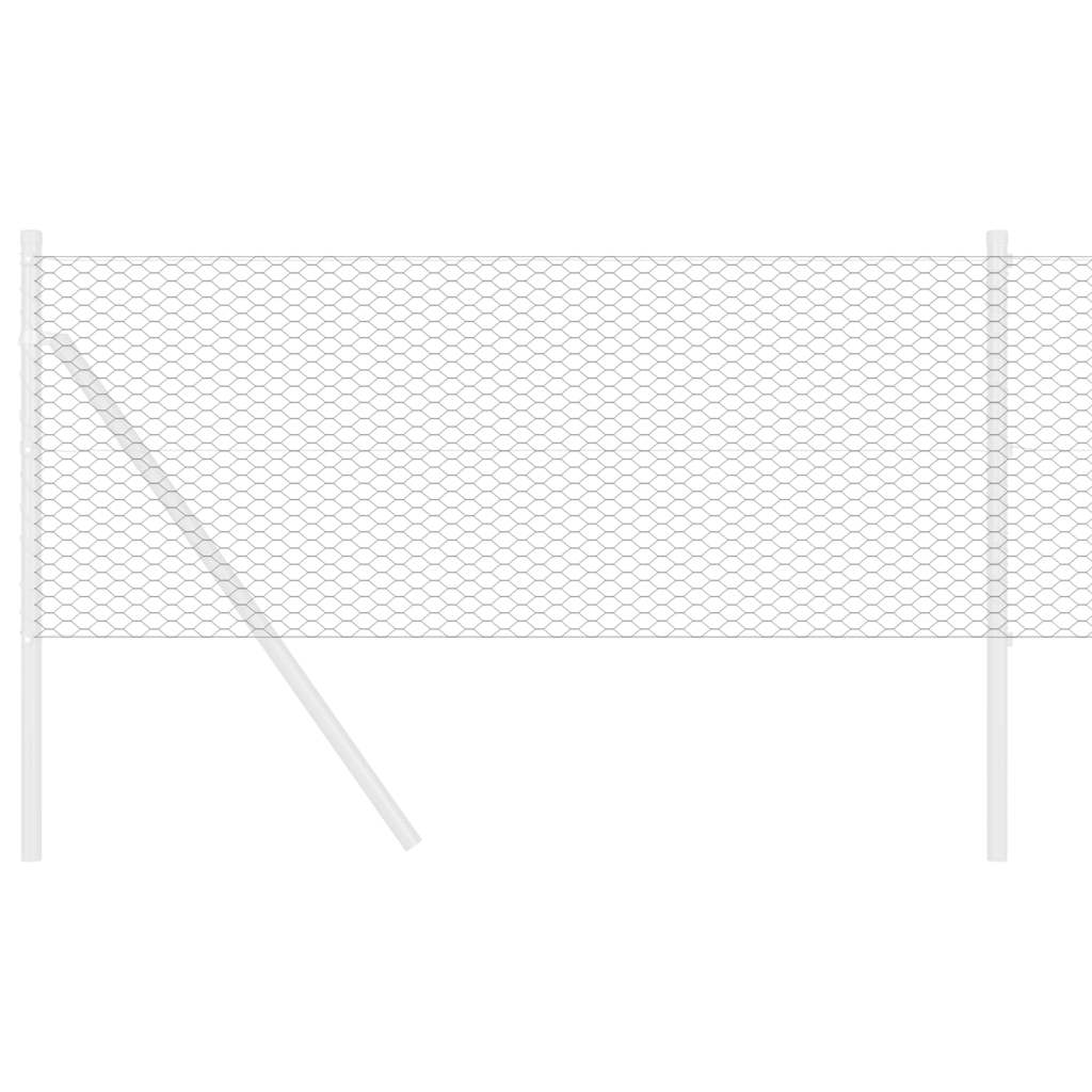 Φράχτης Εξαγώνου Γκρι 0,6 x 10 μ PVC