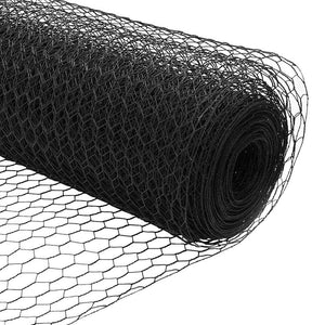 Φράχτης Εξαγώνου 1,6 x 10 m PVC Γκρι