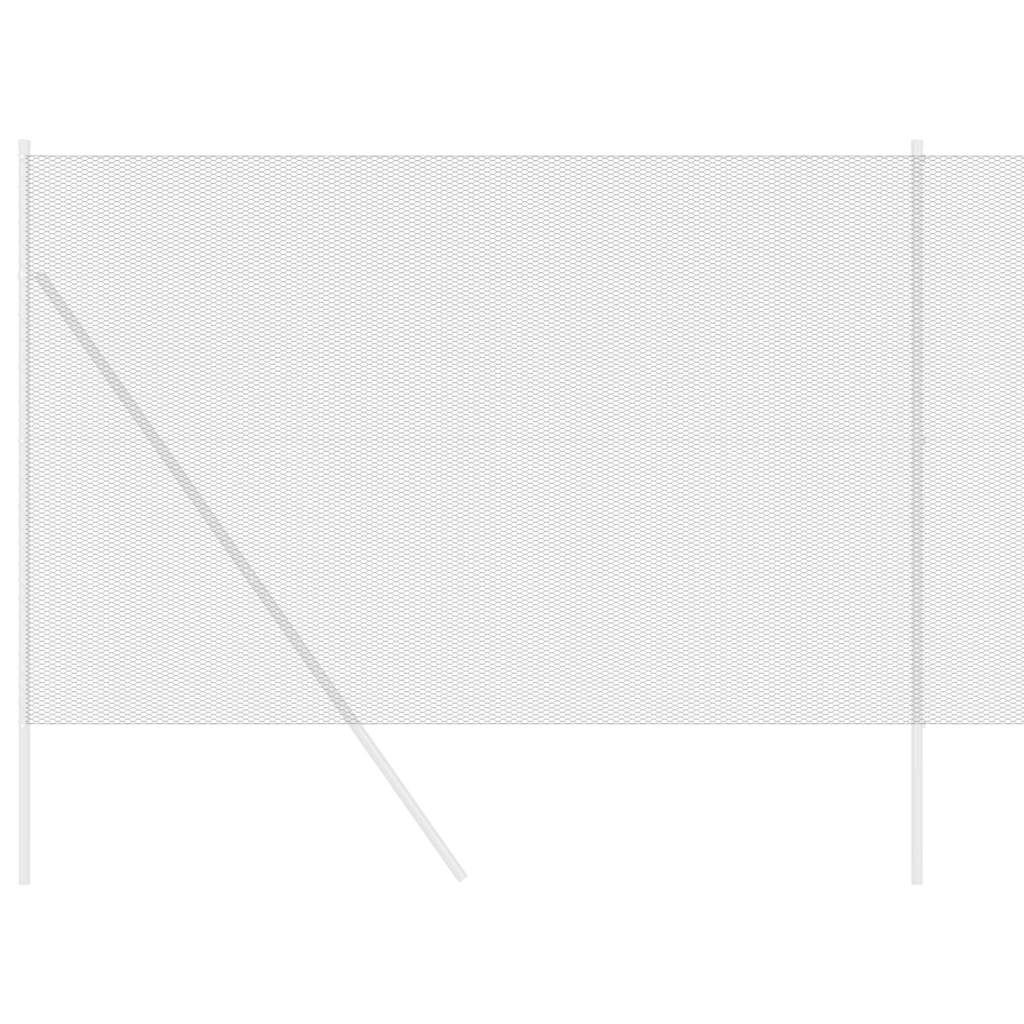 Φράχτης Εξαγώνου Γκρι 1,5 x 50 m PVC