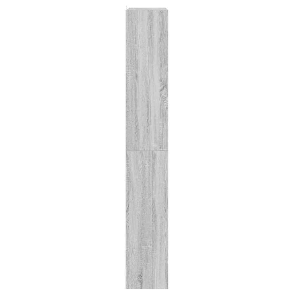 Βιβλιοθήκη Γκρίζο Σονομα 100 x 30 x 198 εκ. Επεξεργασμένο ξύλο