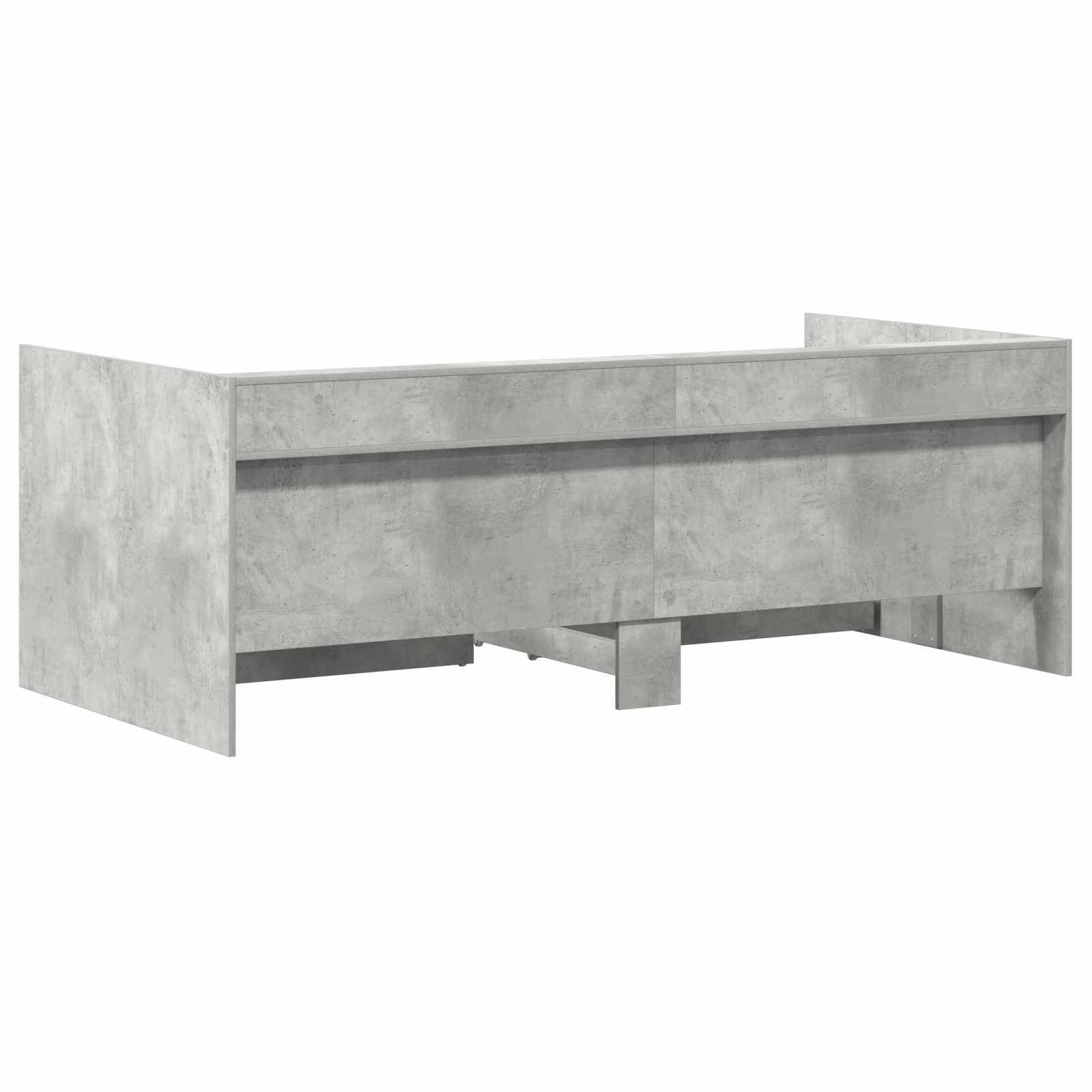 Κρεβάτι Ημέρας με συρτάρι Γκρι 90 x 200 cm Επεξεργασμένο ξύλο