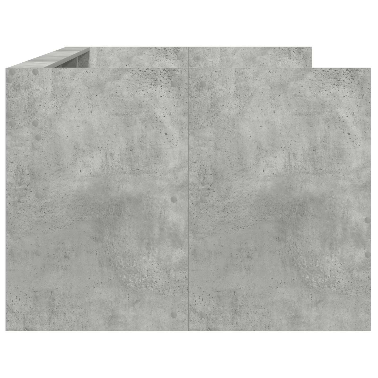 Κρεβάτι Ημέρας με συρτάρι Γκρι 90 x 200 cm Επεξεργασμένο ξύλο