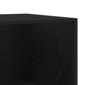 Ντουλάπι Μαύρη Οξυά 50 x 50 x 200 cm Επεξεργασμένο Ξύλο