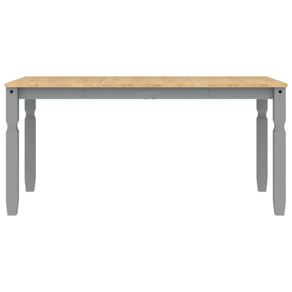 Σετ Τραπεζαρίας 5 Τεμαχίων PANAMA από Μασίφ Ξύλο Πεύκου Γκρι