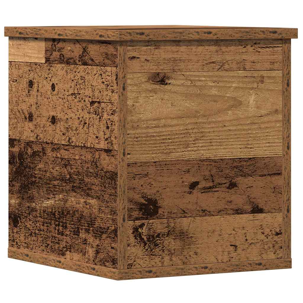 Κουτί αποθήκευσης Παλιό Ξύλο 30 x 35 x 35 cm Επεξεργασμένο ξύλο - Pakobazaar