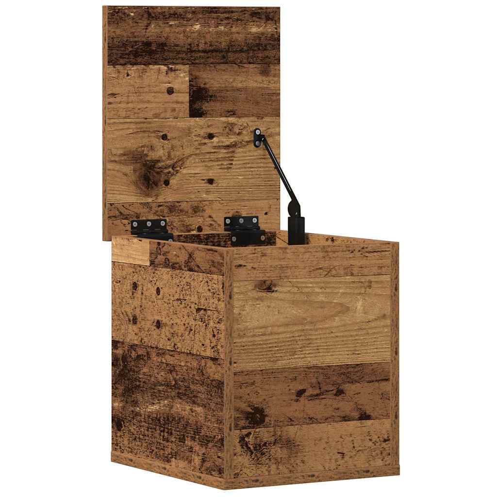 Κουτί αποθήκευσης Παλιό Ξύλο 30 x 35 x 35 cm Επεξεργασμένο ξύλο - Pakobazaar
